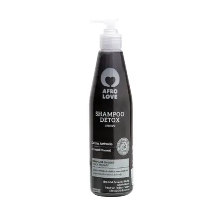 Afro Love Shampoo Detox Carbón Activado 450ml